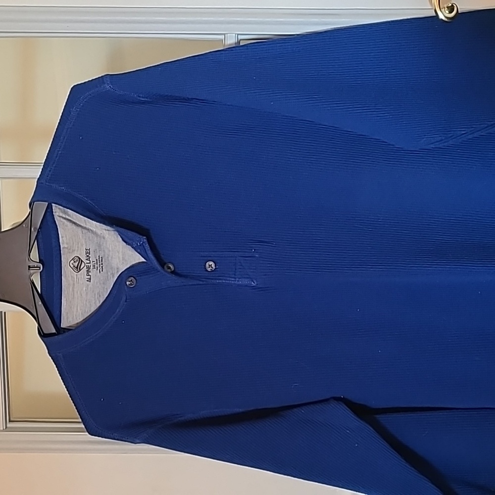 Mens long sleeve henley